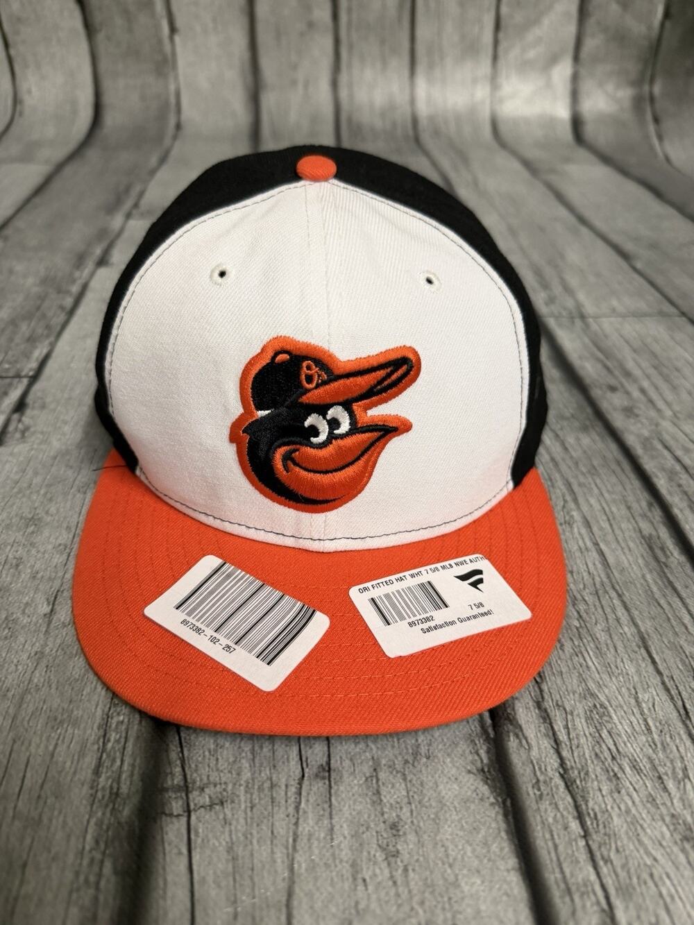 New Era Baltimore Orioles 59FIFTY Fitted Hat 7 5/8 READ